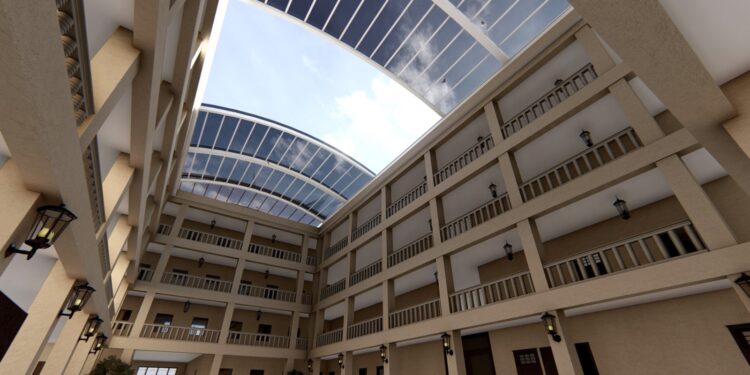 En marcha proyecto de rehabilitación de Palacio de Gobierno de Tamaulipas