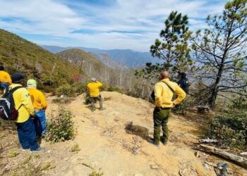 Se incendia Cerro del Diente en San Carlos