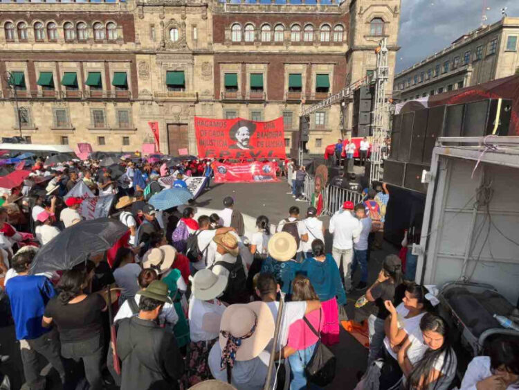 Marcha con motivo del centenario luctuoso del general Francisco Villa