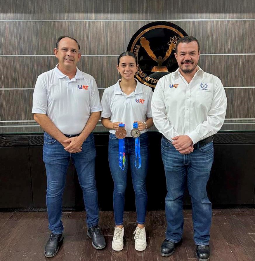 Comparte rector logros de estudiantes de la UAT en Juegos ...