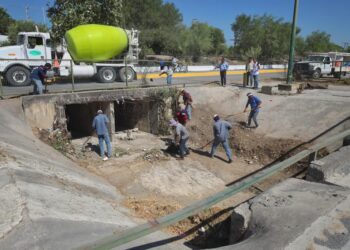 Anuncian construcción de dren pluvial en libramiento “Portes Gil”