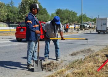 Intensifica Gobierno Municipal acciones para mejorar imagen urbana de Victoria.