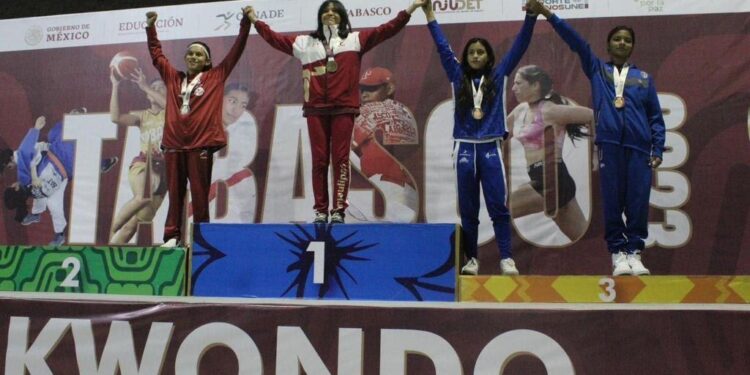 Obtiene Delegación Tamaulipas 128 medallas en Juegos Nacionales CONADE 2023