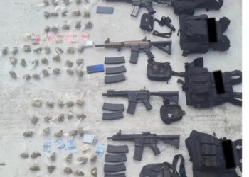 Detienen a cuatro con armamento en Nuevo León