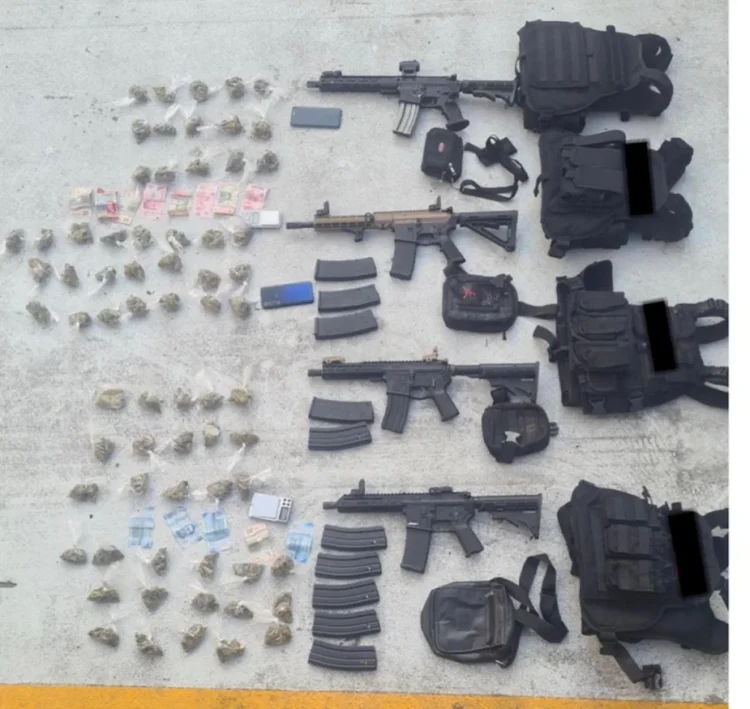 Detienen a cuatro con armamento en Nuevo León