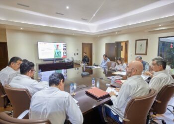 Américo, Ken Salazar y NADBank acuerdan impulsar proyecto para tratar aguas residuales