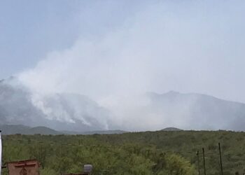 Incendio forestal devora 15 hectáreas en Cerro del Diente en San Carlos