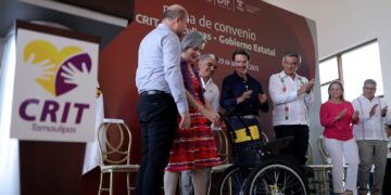 Recibe DIF Tamaulipas 20 sillas de ruedas especiales donadas por el CRIT Altamira