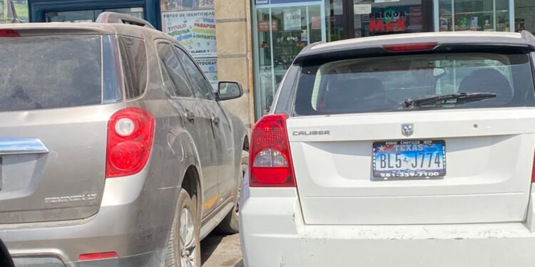 Circulan con placas vencidas o ilegales más del 50% de autos en Cd. Victoria, Tamaulipas