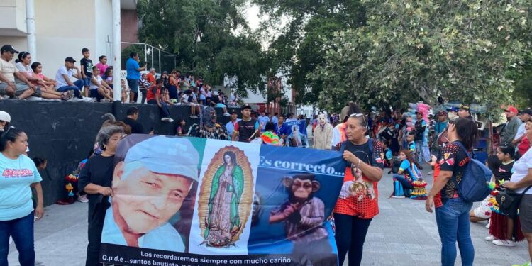 Festejan católicos a la Virgen del Refugio, Patrona de Ciudad Victoria, Tamaulipas
