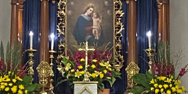 Festejan católicos a la Virgen del Refugio, Patrona de Ciudad Victoria, Tamaulipas