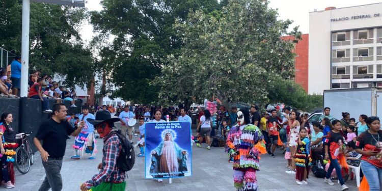 Festejan católicos a la Virgen del Refugio, Patrona de Ciudad Victoria, Tamaulipas