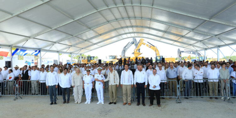 Arranca dragado del canal de navegación del Puerto del Norte de Matamoros,  Tamaulipas