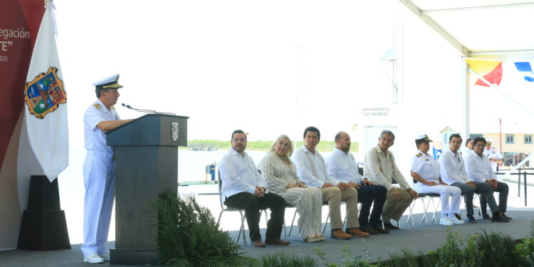 Arranca dragado del canal de navegación del Puerto del Norte de Matamoros,  Tamaulipas