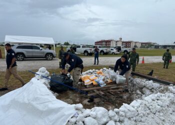 Incineran droga asegurada en Matamoros, Tamaulipas