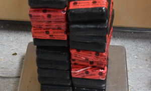 Lo detienen con 21 kilos de cocaína en Puente Colombia