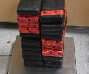 Lo detienen con 21 kilos de cocaína en Puente Colombia