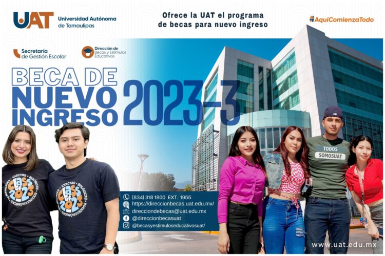 Ofrece UAT becas para nuevo ingreso a alumnos con promedio de 9.7