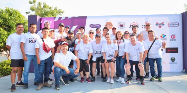 Realizan la carrera “Pasos por la Educación del DIF-Victoria