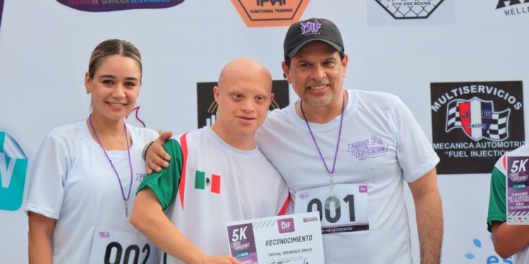 Realizan la carrera “Pasos por la Educación del DIF-Victoria
