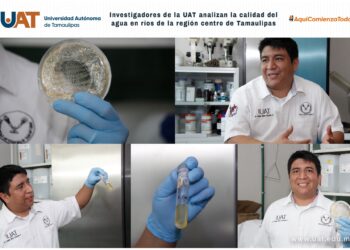 Analizan la calidad del agua en ríos de la región centro de Tamaulipas