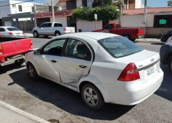 Un lesionado en carambola vehicular