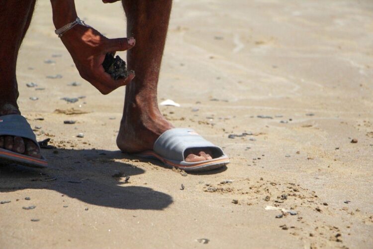 Chapapote Playa Bagdad