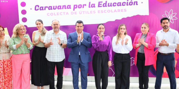 Realiza DIF Victoria “Caravana por la Educación”