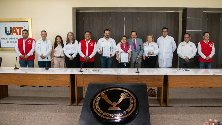 La UAT y Cruz Roja Tamaulipas firman convenio de colaboración en servicio social