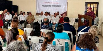 ITAVU entrega un paquete de escrituras en Aldama