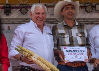 Premian a productores de los elotes más grandes del mundo en Jala, Nayarit