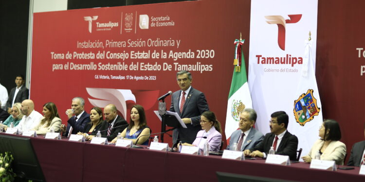 Instala Tamaulipas Consejo de la Agenda 2030 para el Desarrollo Sostenible