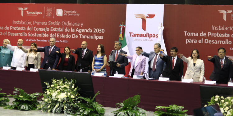 Instala Tamaulipas Consejo de la Agenda 2030 para el Desarrollo Sostenible