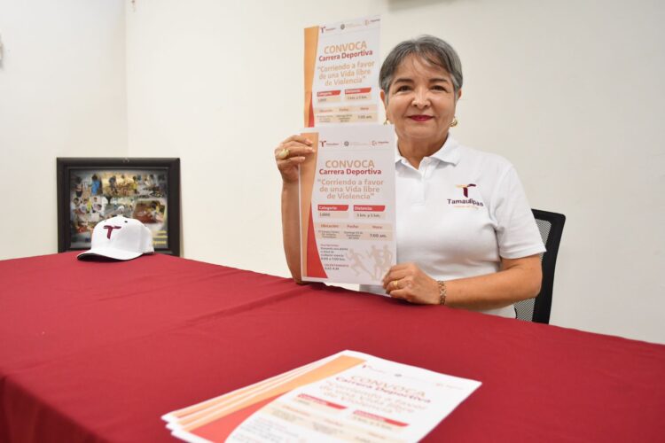 Invita SSPT a la carrera “Corriendo a favor de una vida libre de violencia’’