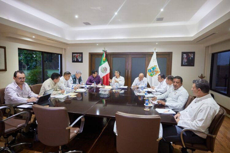 Continúa Américo Villarreal evaluación de gabinete estatal en Tamaulipas