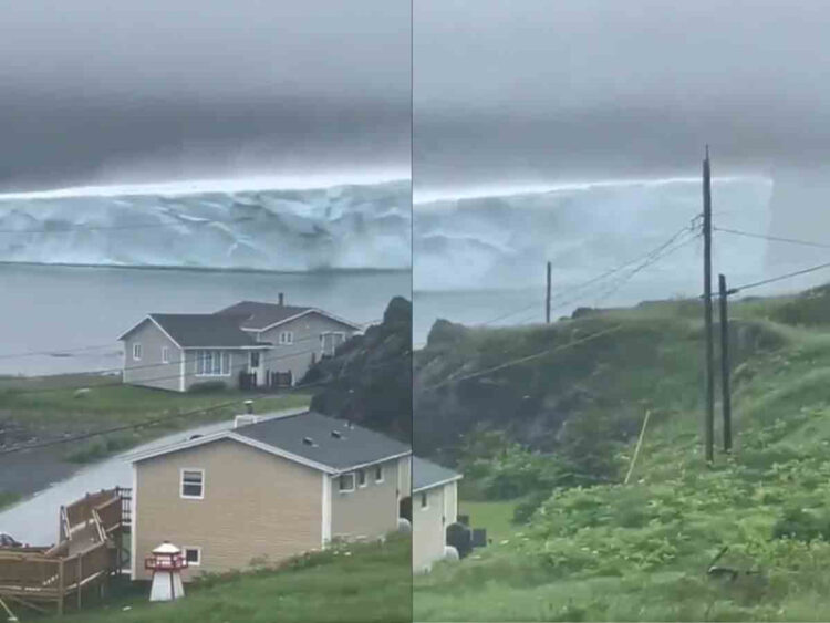Cambio Climático: Colosal iceberg llega a la isla canadiense de Terranova