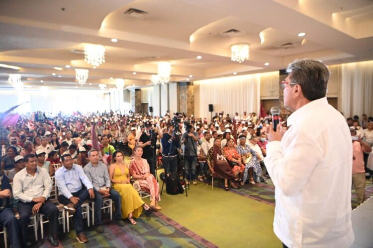 Ricardo Monreal refrenda, en Guerrero, su compromiso para lograr un país más seguro