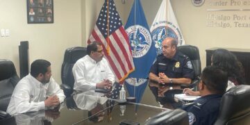 Sostiene reunión el Instituto Tamaulipeco del Migrante con autoridades de Aduanas de EU