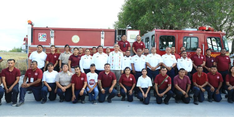 Ordena Américo Villarreal reforzar seguridad en Río Bravo y entrega obras