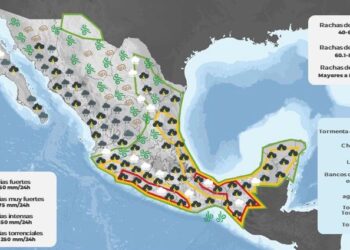 Continuarán lluvias en Tamaulipas por efecto de tormenta “Harold”