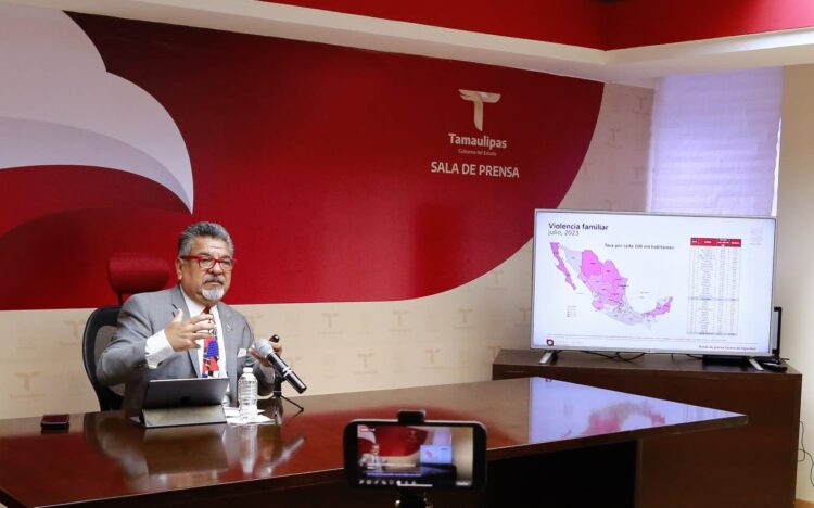 Gobierno de Tamaulipas atiende y enfrenta problemas de seguridad: Vocería
