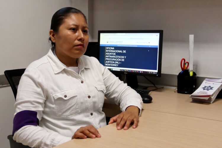 Guardia Estatal de Género recibe capacitación por personal de Estados Unidos