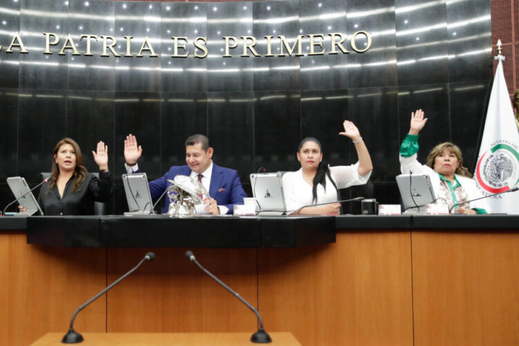 Permanente recibe nombramiento de Alicia Bárcena como titular de la Secretaría de Relaciones Exteriores