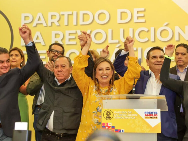 PRD respalda a Xóchitl Gálvez para candidata presidencial del Frente Amplio por México