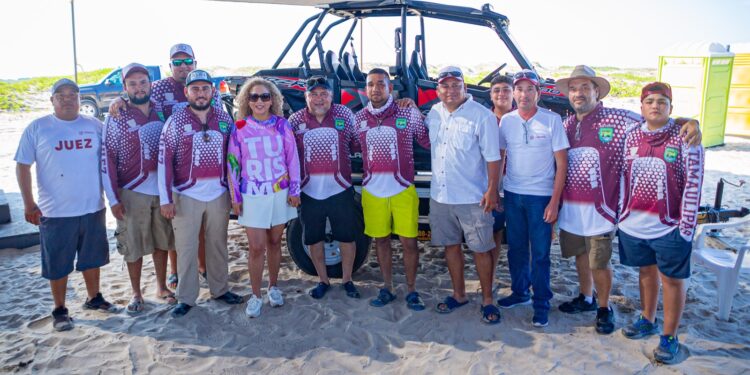 Participan familias de varios estados en Torneo de Pesca Bicentenario en Matamoros