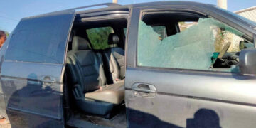 Bala perdida termina en la cabeza de una mujer durante enfrentamiento en Tamaulipas