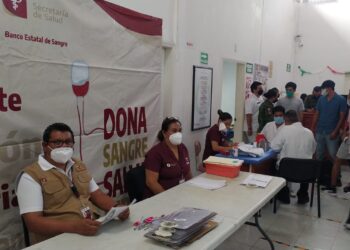 Invita Secretaría de Salud a participar en campañas de donación de sangre