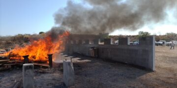 Destruyen militares droga asegurada a narcomenudistas en Reynosa