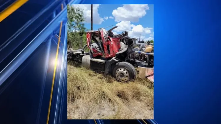 Muere chofer tras volcadura en Brownsville