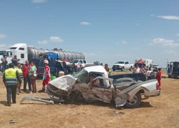 Muere jornalero en fatal choque